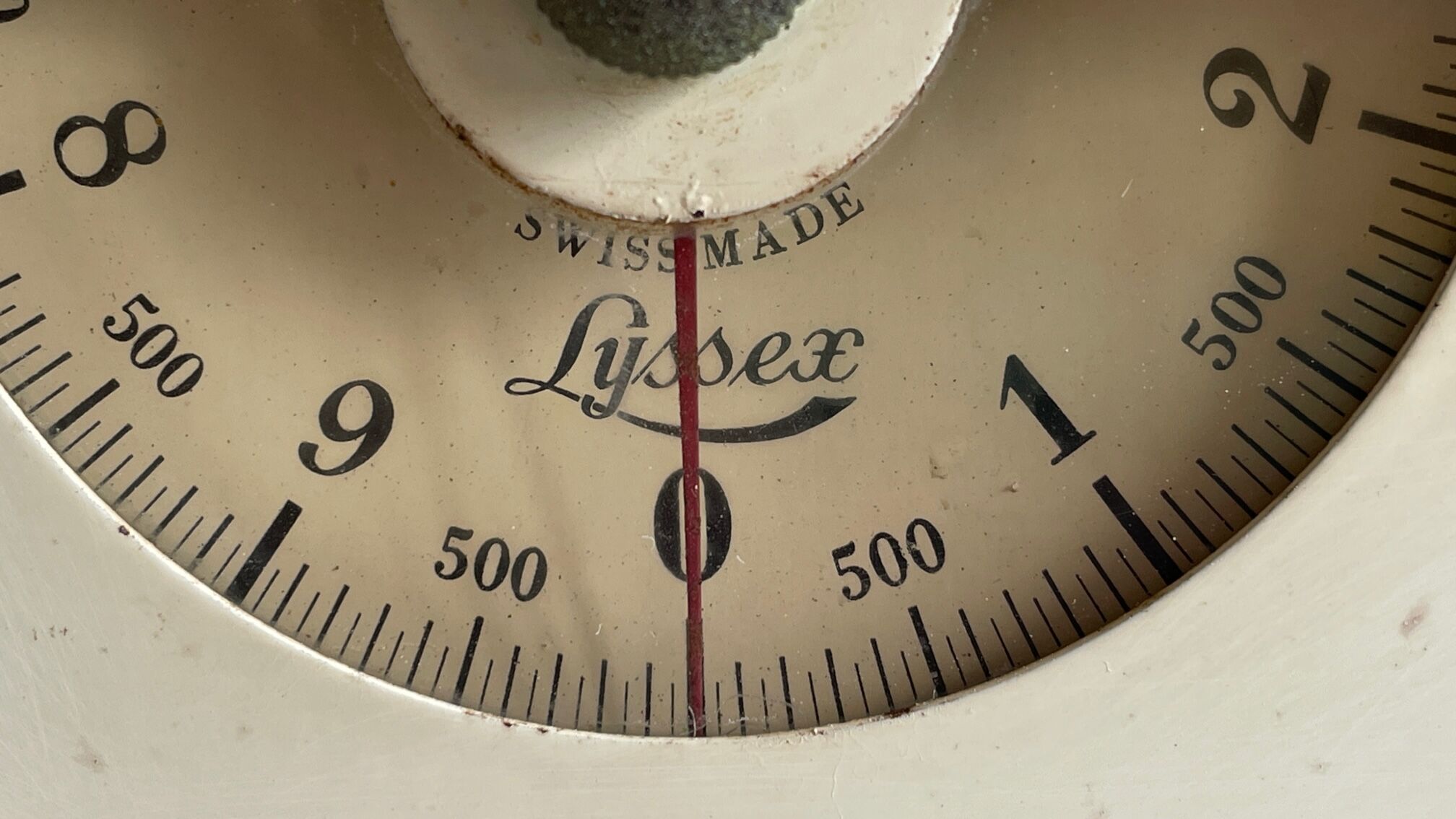 Food scale vintage lissex - swiss made