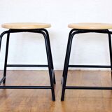 Pair of low stools from the 90s