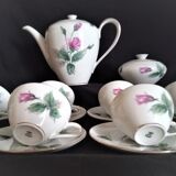 KPM Krister porcelain coffee service for 9 people, Germany