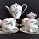 KPM Krister porcelain coffee service for 9 people, Germany