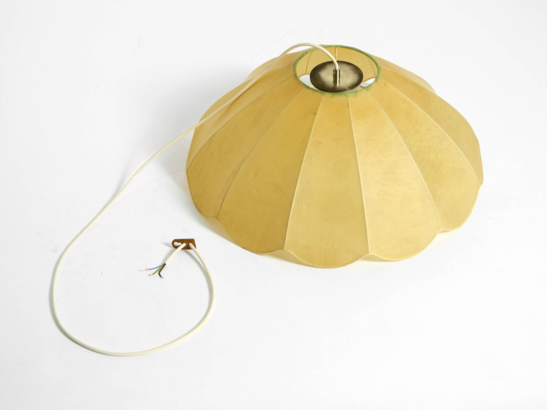 60er XL Cocoon pendant lamp in very good original vintage condition