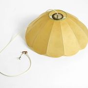 60er XL Cocoon pendant lamp in very good original vintage condition
