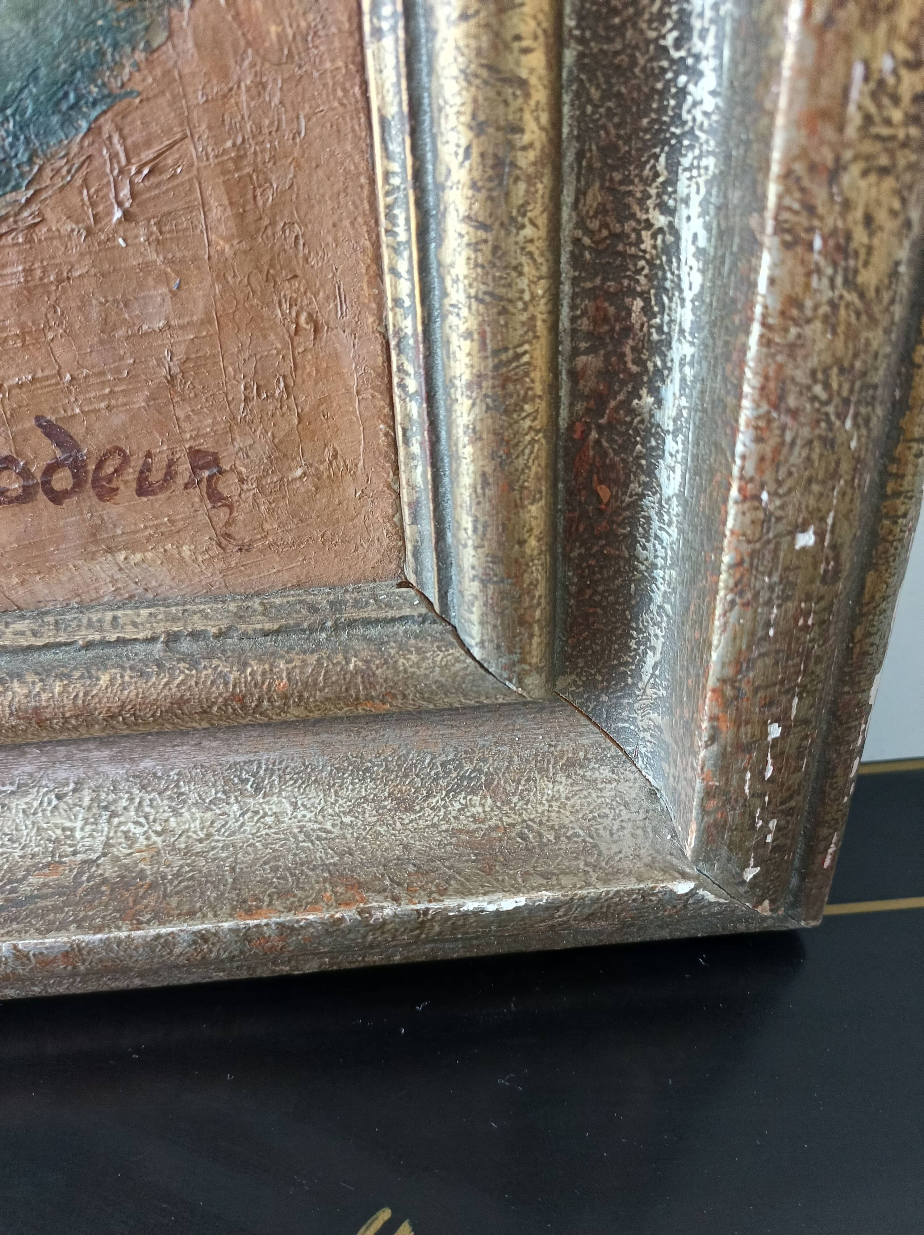 Painting "Bouquets of Flowers" by Charles Sodeur