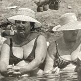 Vintage photograph by Boris Mikhailov from the Salt Lake series