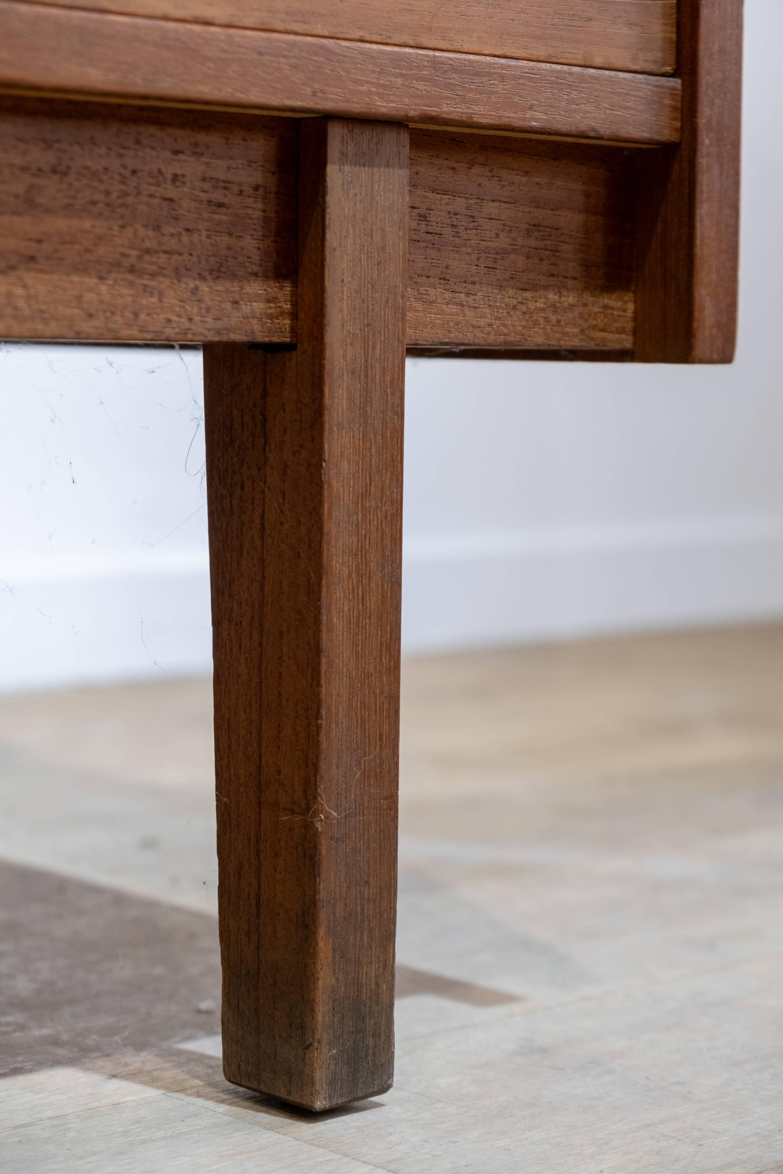 Danish teak secretary