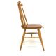 Set de 4 chaises scandinave "Pinnstol" en hêtre, Suède, 1960