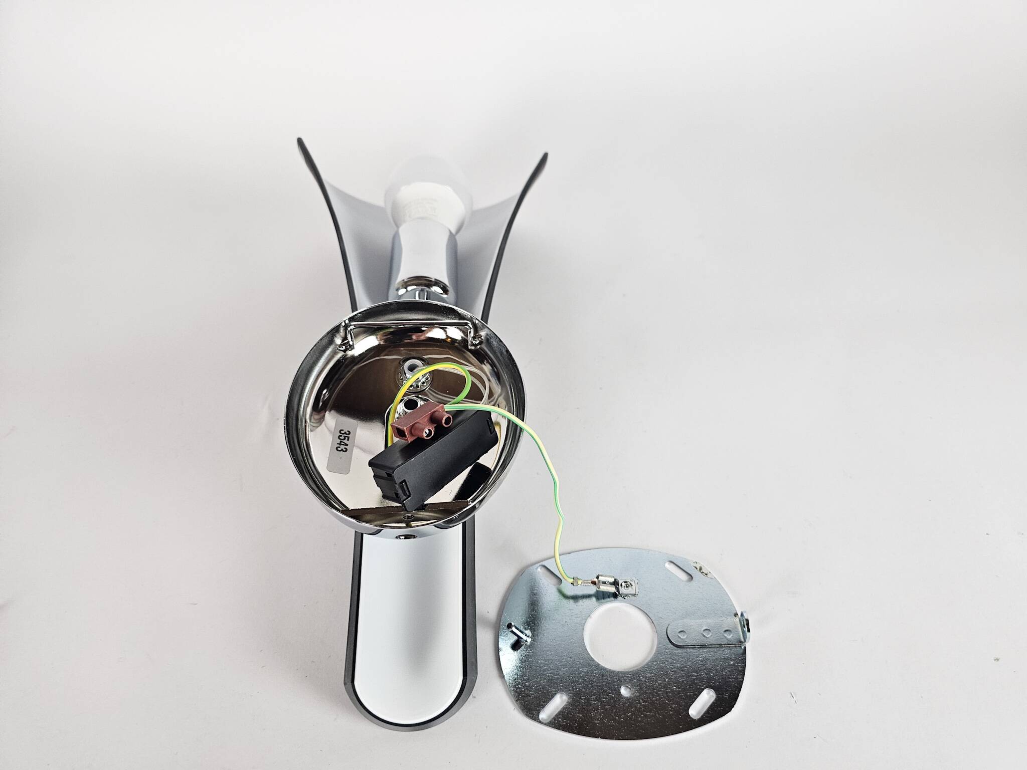 Murano due & gallery vetri d'arte - design carlo nason - model p rug -  glass- metall - italy