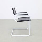 4x Leather Dining Chair, 1980s