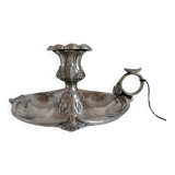 International design pink pewter cellar rat candle holder