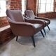 2 Vintage Armchairs - Mid Century Modern Style