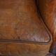 Fauteuil club en cuir de mouton