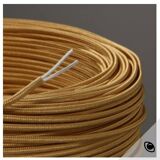 Painted ceramic lamp, 2M fabric cable