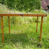 Vintage 1950's picnic table & chair