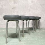 Lot de 4 tabourets industriels