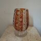Bohemian cut crystal vase