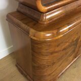 Art deco bookcase display cabinet by Jindrich Halabala