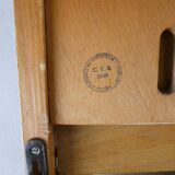 Folding bookcase from a second-hand bookseller, 1960s