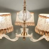 50's Rockabilly Chandelier - Three Lights - France