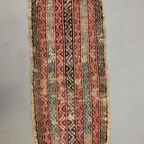 Vintage Turkish Mini Kilim 103x48 cm Wool Small Kelim Runner, shabby Chic