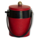 70's vintage red/bordeaux ice bucket