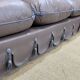 3-seater leather sofa made in the 70s