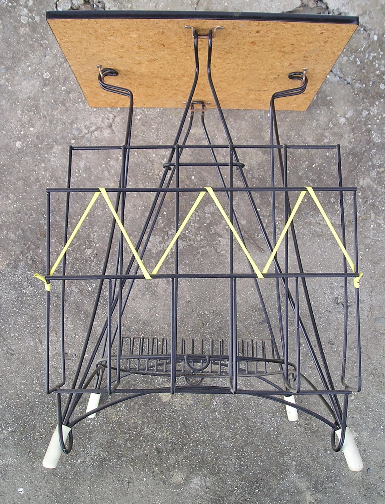 70's vintage magazine chair end