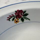 Large hand-painted salad bowl