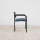 Vintage Minimalist Postmodern Armchair 1980s Modern Design