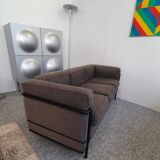 LC2 3-seater sofa by Le Corbusier, Cassina edition