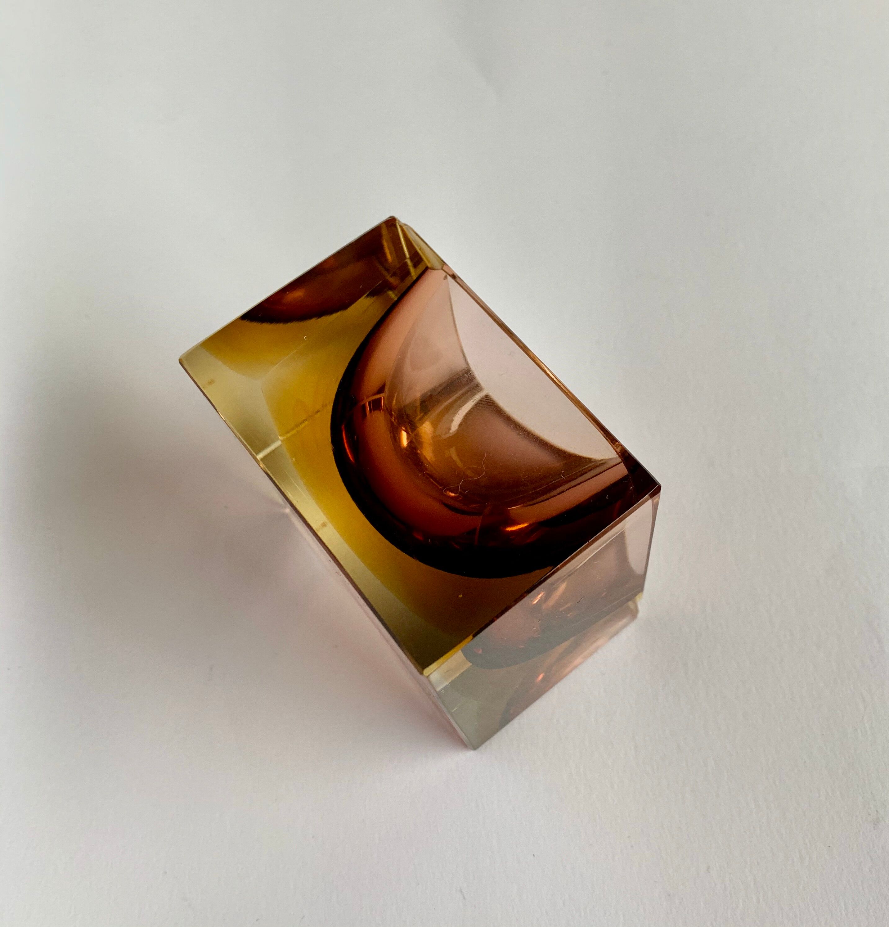 Ashtray by F. Poli for Murano, Italy, 1960s