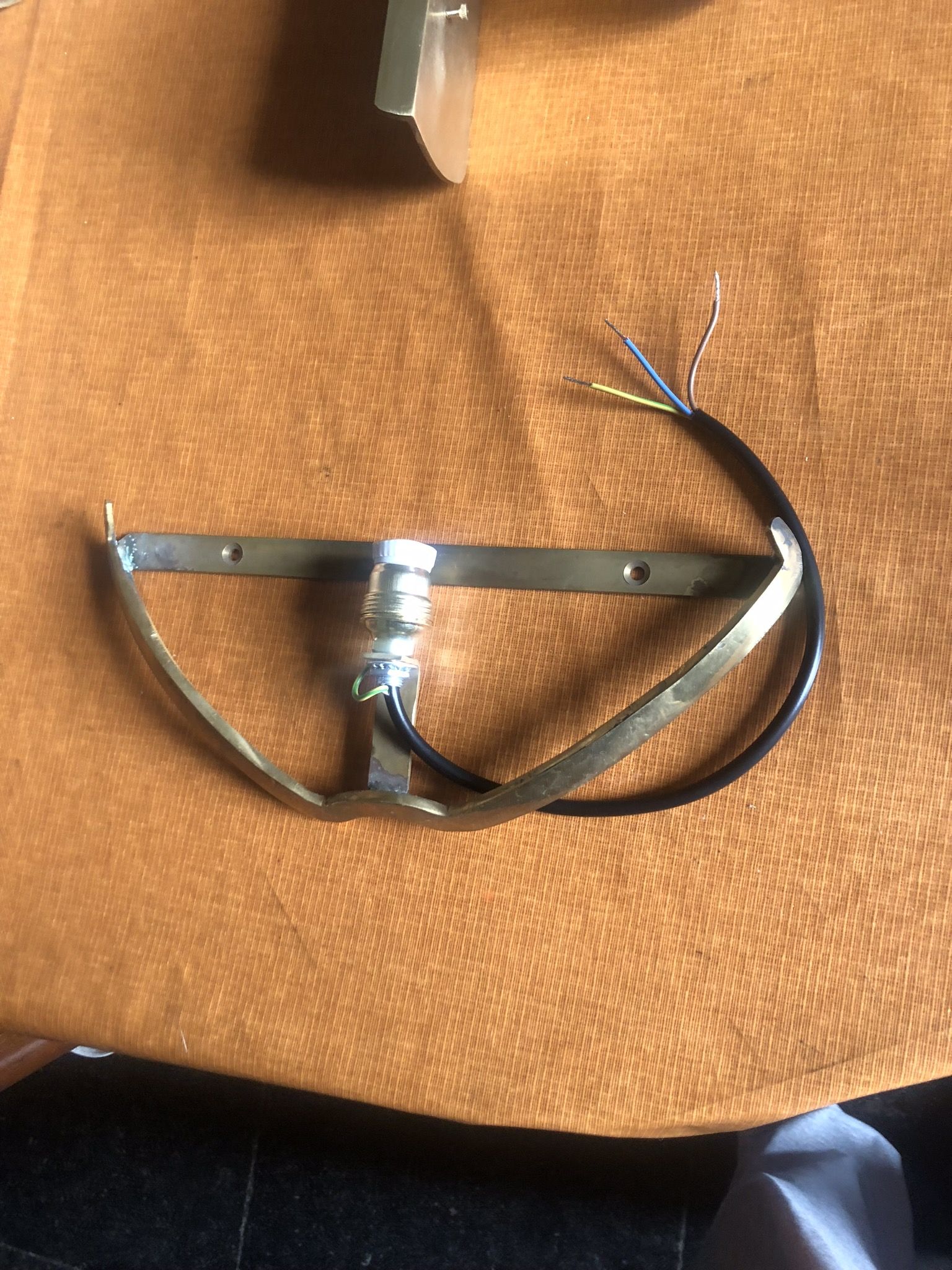 Paire d’appliques murales art deco