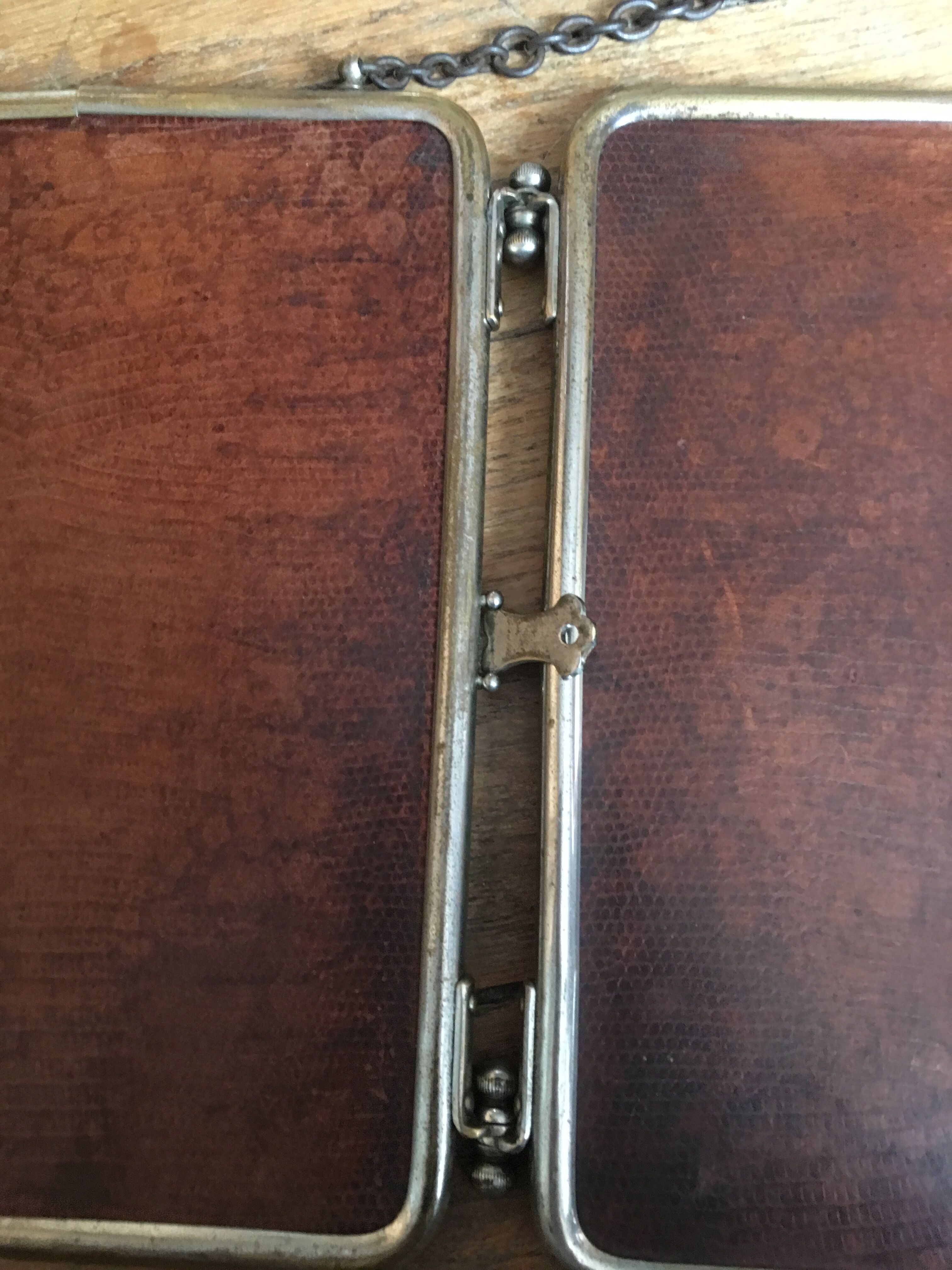 Triptytic Barber mirror