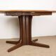Table scandinave télescopique vintage teck