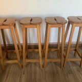 Set of 4 high stools