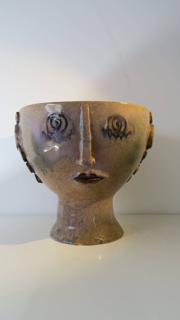 Cache-pot, vide poche signé, Pays-Bas, 1995