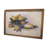 Old still life "pear cup" 1921