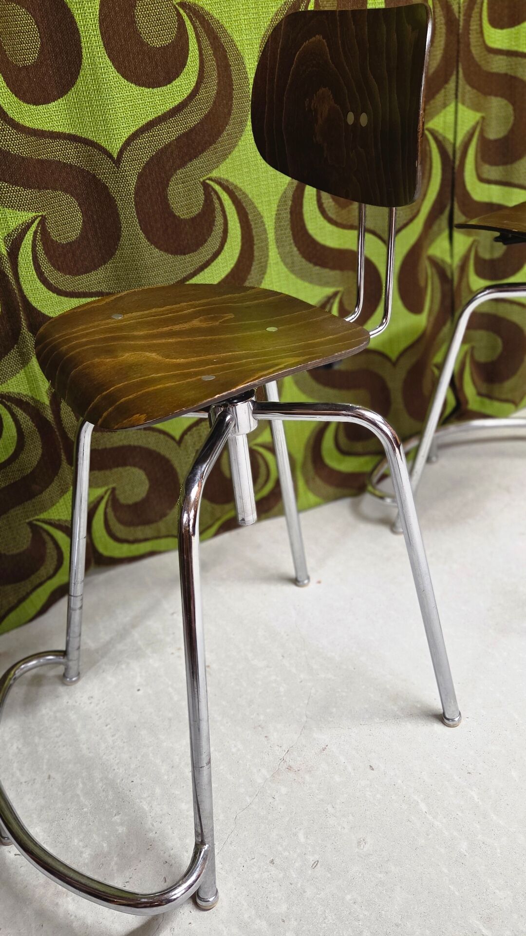 Lot 3 chaises Egon Eiermann Orchestra W+S vintage