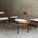 4 chaises danoises en palissandre par Rosengren Hansen, 1960s