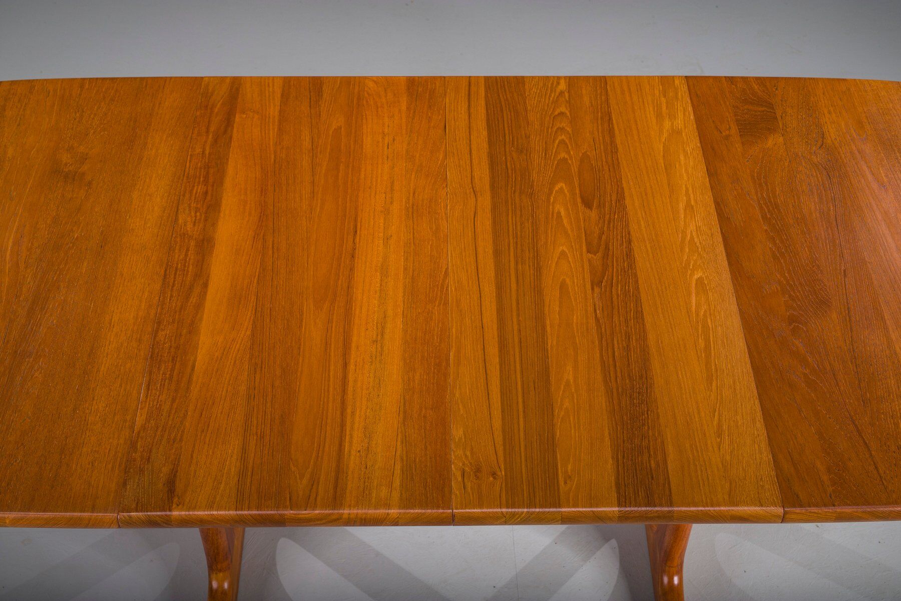 Table extensible danoise moderne en teck de Glostrup, années 1960