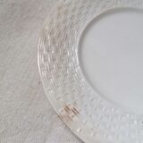 Set of 7 Gien earthenware dessert plates
