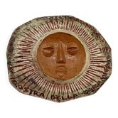 Wall ceramic "Sun" — Clizia (Mario Giani), 1979