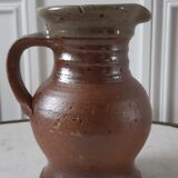 Handcrafted stoneware pitcher 70s