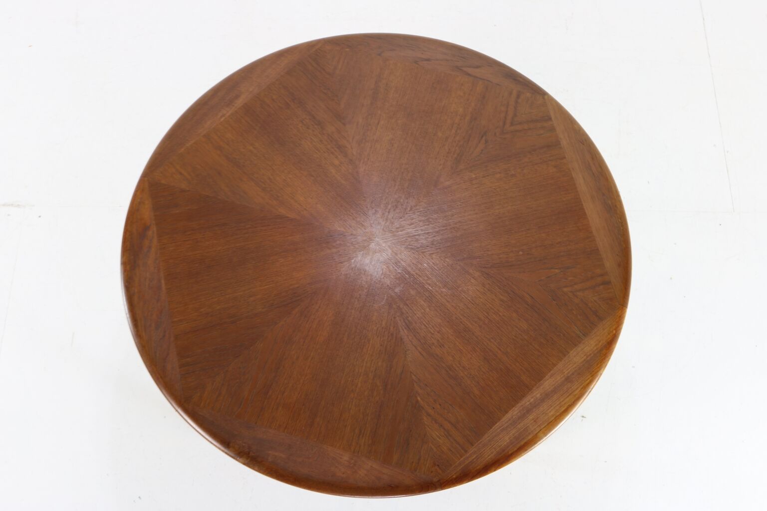 Danish design wooden starburst inlay coffeetable