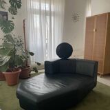 Leather Modular Sofa Set by Rolf Benz 1990s
