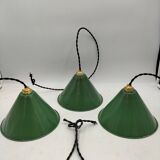 Enamelled sheet metal suspensions