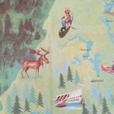 Vintage New England Poster
