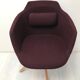 Cloth swivel chair