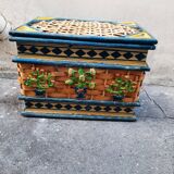 Rattan chest