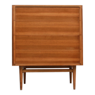 1960s chest of drawers in walnut