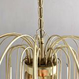 Italian waterfall chandelier, glass beads and tassels